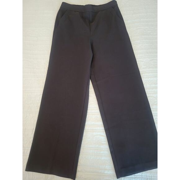 By Stacy London Size 10 Black Straight Leg Pant A682287 NWOT - Picture 2 of 11